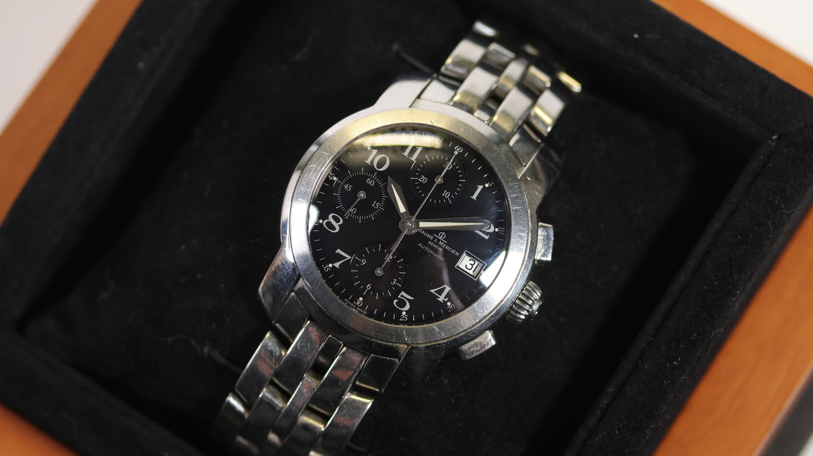 Baume & Mercier Capeland Chronograph Automatic with Box and Papers 2000 (1 of 7)