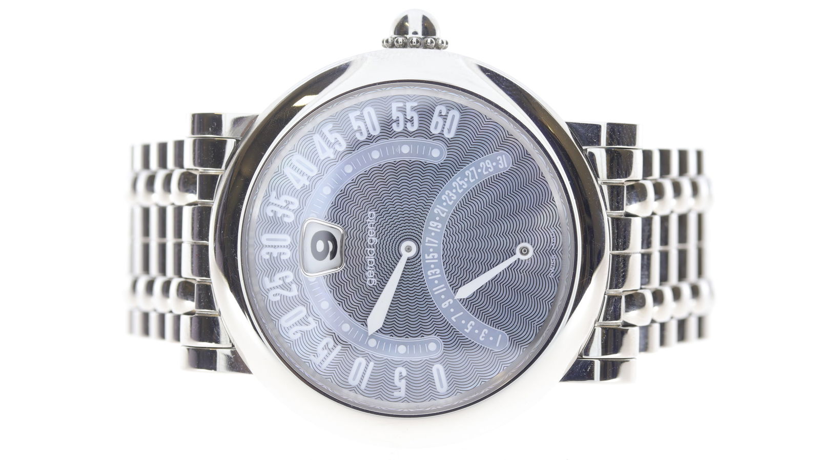 Gerald Genta Bi-Retro Jump Hour Automatic (1 of 5)