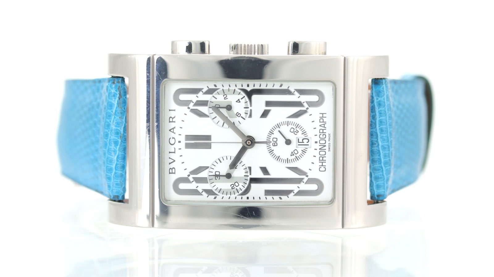 Bulgari Rettangolo RTC 49 S Date Quartz (1 of 5)
