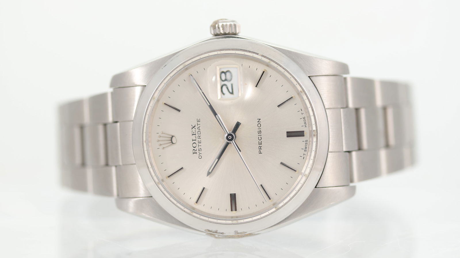 Rolex Oyster Date Precision Date Ref 6694 with Papers Circa 1985 (1 of 5)