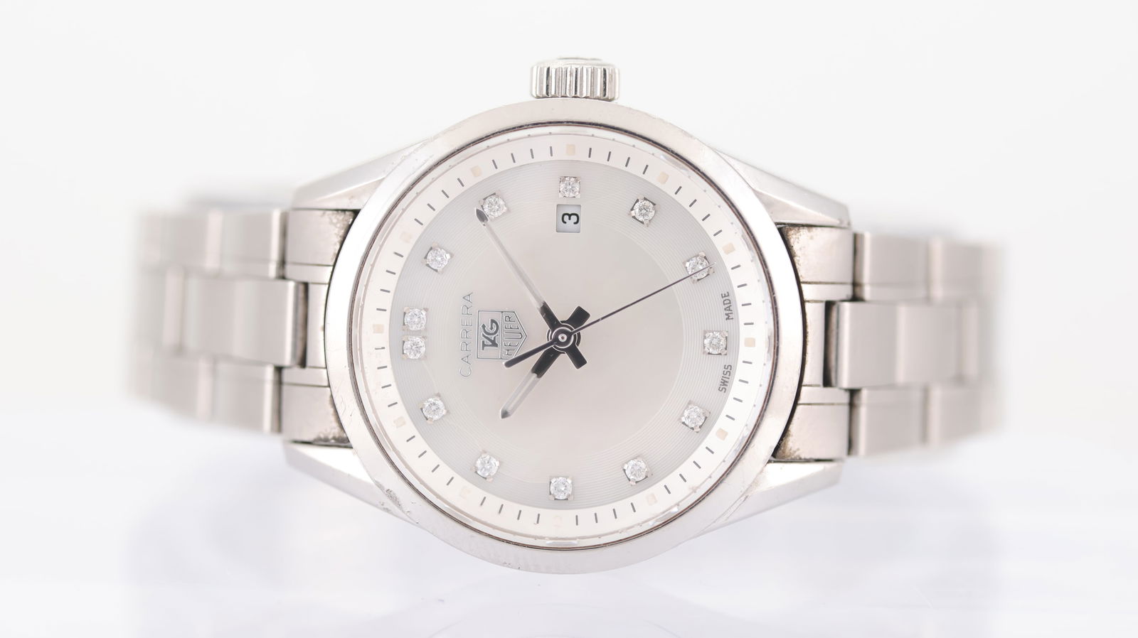 Tag Heuer Carrera Date Quartz ref WV1411 (1 of 3)