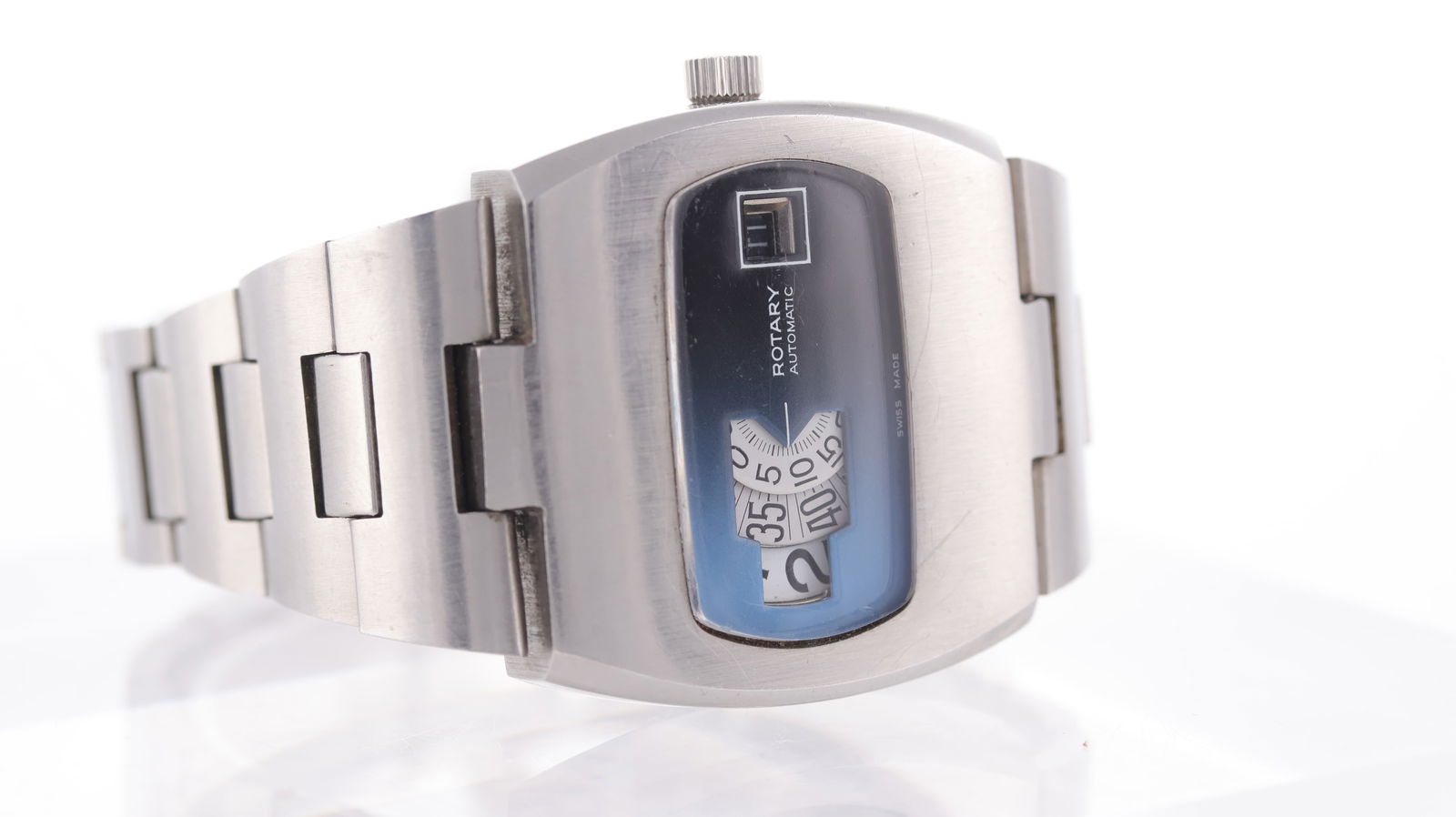 Vintage Rotary Jump Hour Ref 598.5000 Circa 1970's - 2