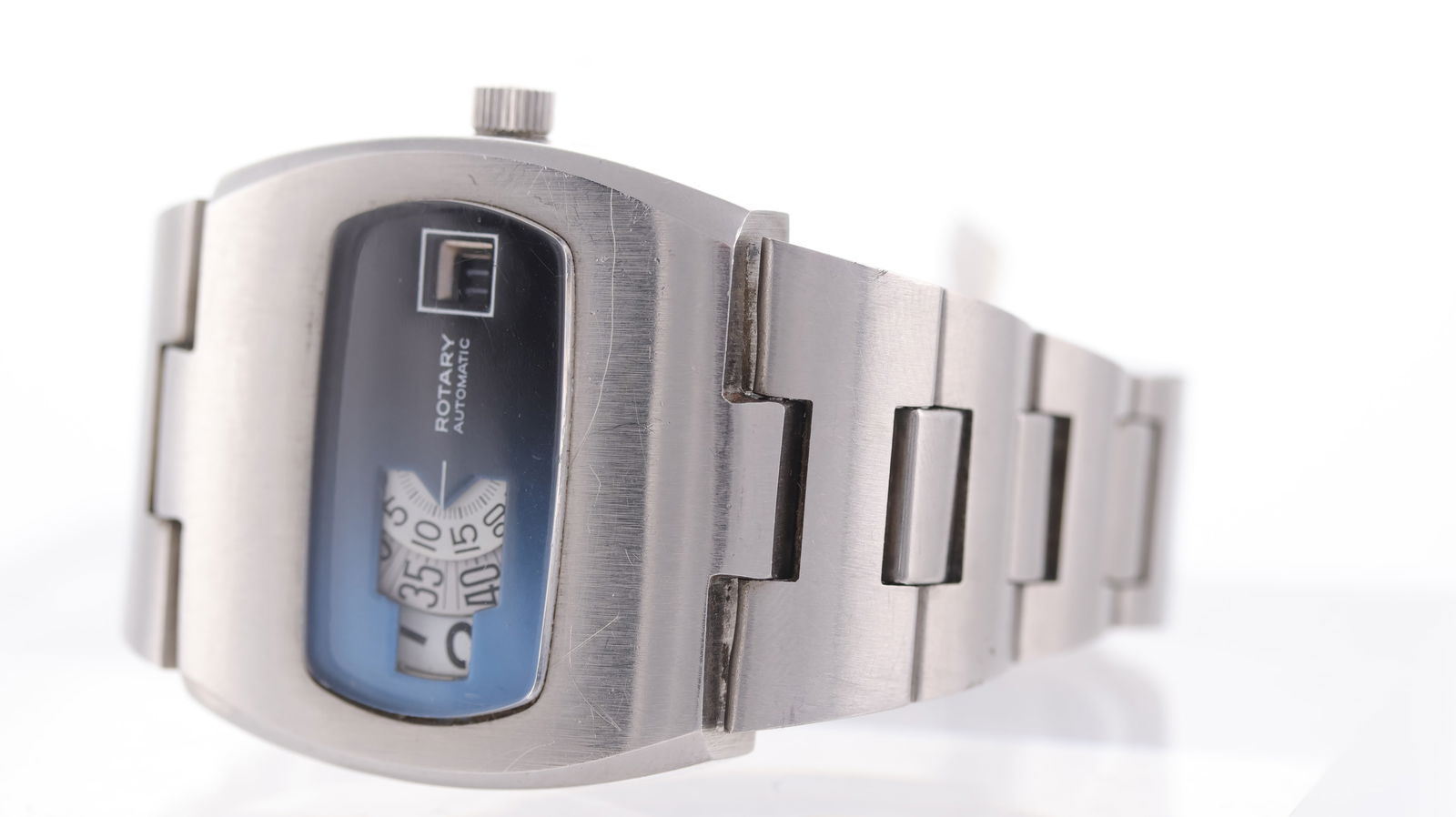 Vintage Rotary Jump Hour Ref 598.5000 Circa 1970's - 3