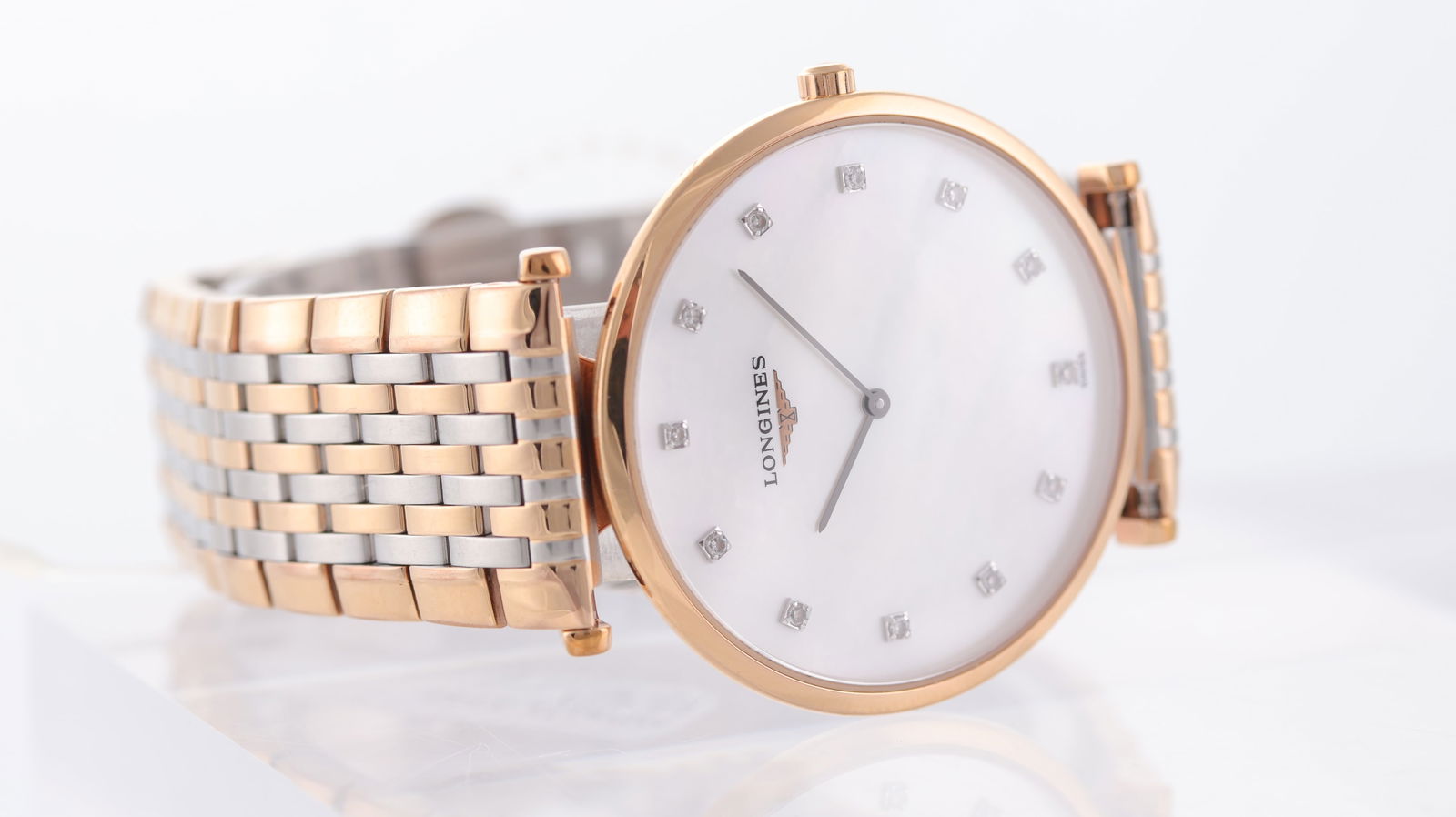 Longines La Grande Classique Rose gold plated Ref L4.709.3 - 2