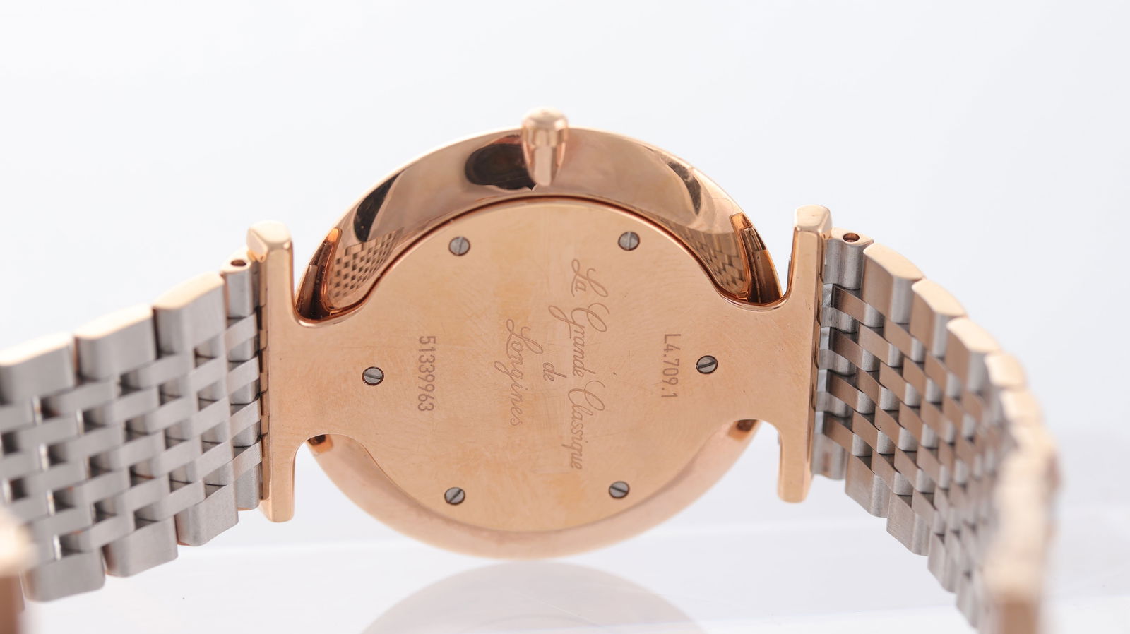 Longines La Grande Classique Rose gold plated Ref L4.709.3 - 3