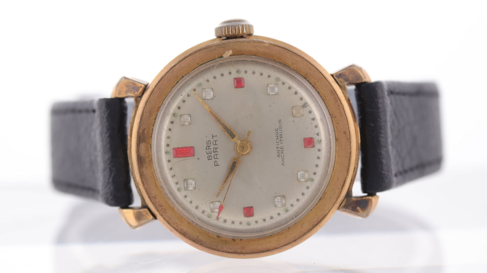 Vintage Parat Stone Set Dial Dress Watch (1 of 5)