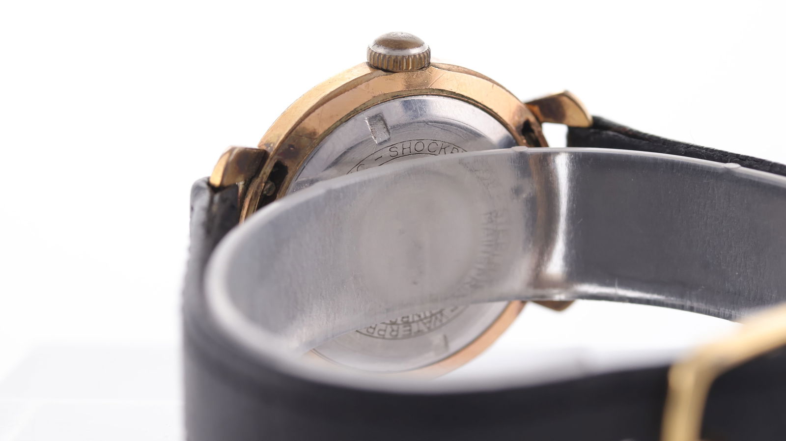 Vintage Parat Stone Set Dial Dress Watch - 4