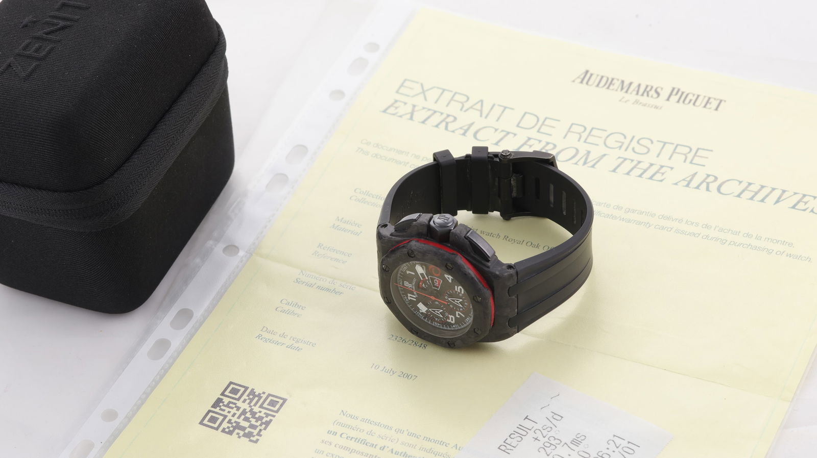 Limited Edition Audemars Piguet Royal Oak Offshore 'Alinghi Team' with Archives (1 of 10)