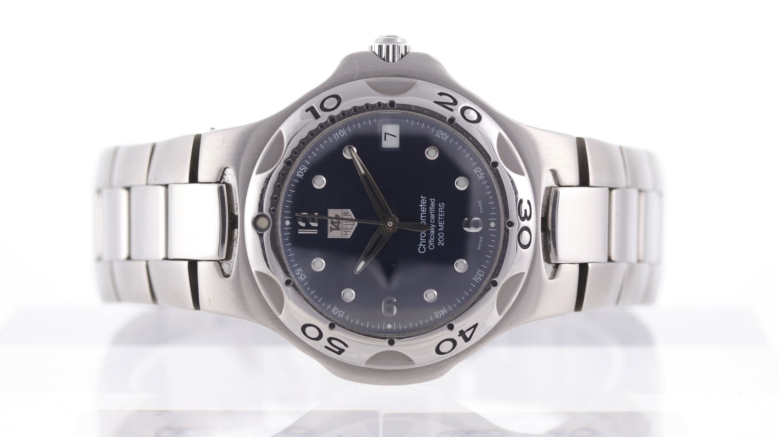 Tag Heuer Kirium Ref WL5113-0: Brand: Tag Heuer Model Name: Kirium Reference: WL5113-0 Movement type: Automatic Movement calibre: ETA 2892 A2 Dial shape: Circular Dial colour: Blue Dial features: Arabic numerals, Date aperture, Chr