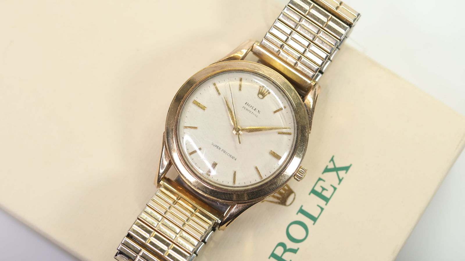 Vintage 9ct Rolex Perpetual Super Precision Automatic 1959 (1 of 7)
