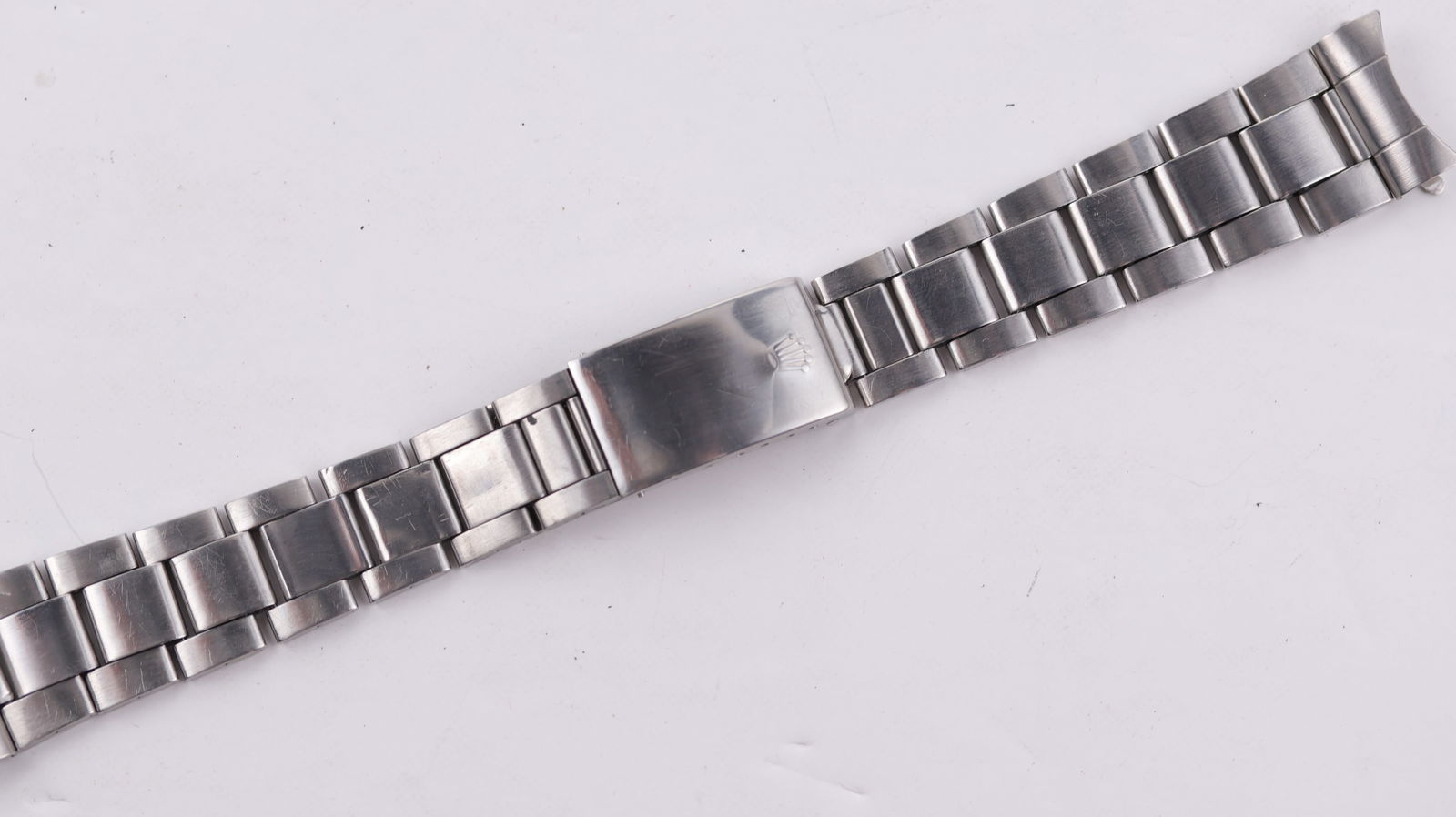 *TO BE SOLD WITHOUT RESERVE* Rolex bracelet, folded link, 4/72 clasp code, 7836 / 380 end links (1 of 2)