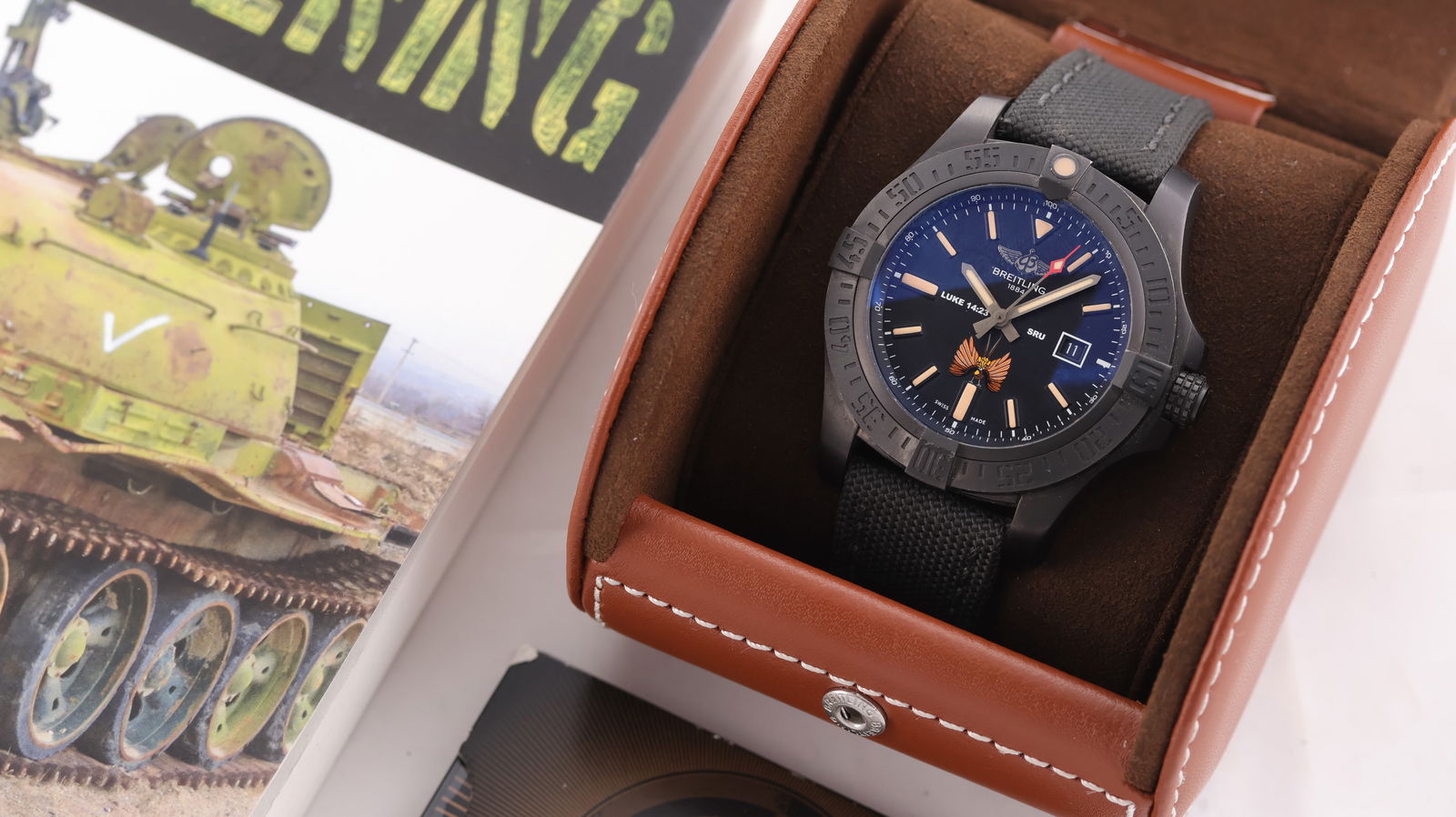 Breitling Avenger Blackbird British Army Special Reconnaissance Unit with Box and Papers 2016 (1 of 7)