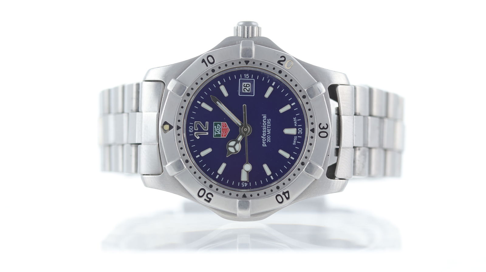 Ladies Tag Heuer Professional Ref WK1313-0: Brand: Tag Heuer Model Name: Professional Reference: WK1313-0 Movement type: Quartz Dial shape: Circular Dial colour: