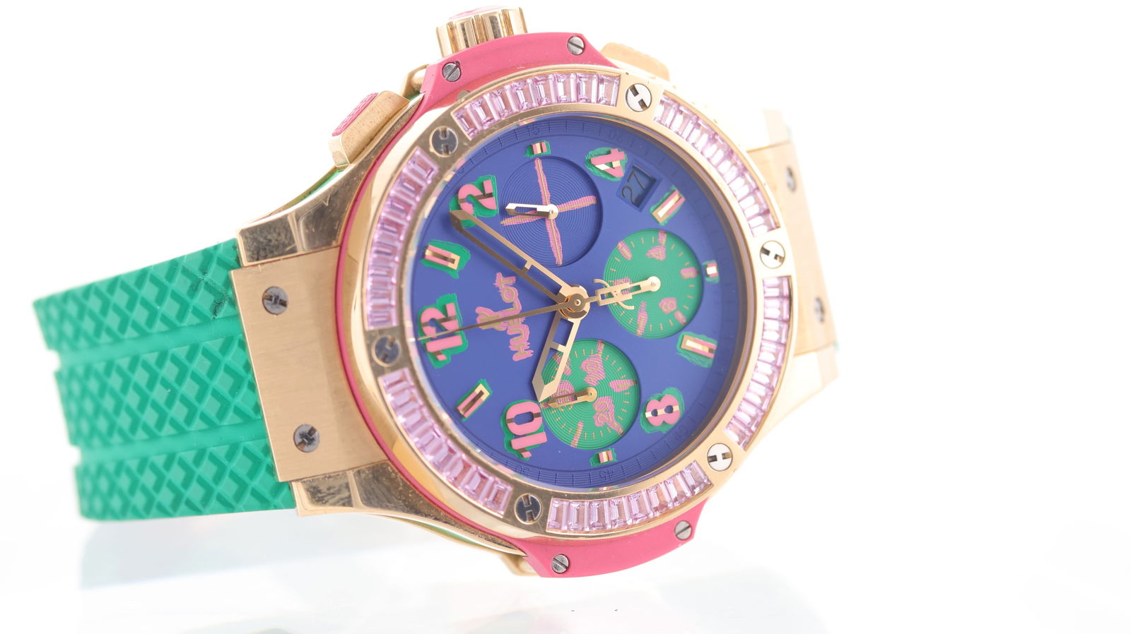 Limited Edition Hublot Big Bang Pop Art 18ct Rose Gold of 200 Pieces Ref 341.VP.5199.LR.1933.POP14 w - 2