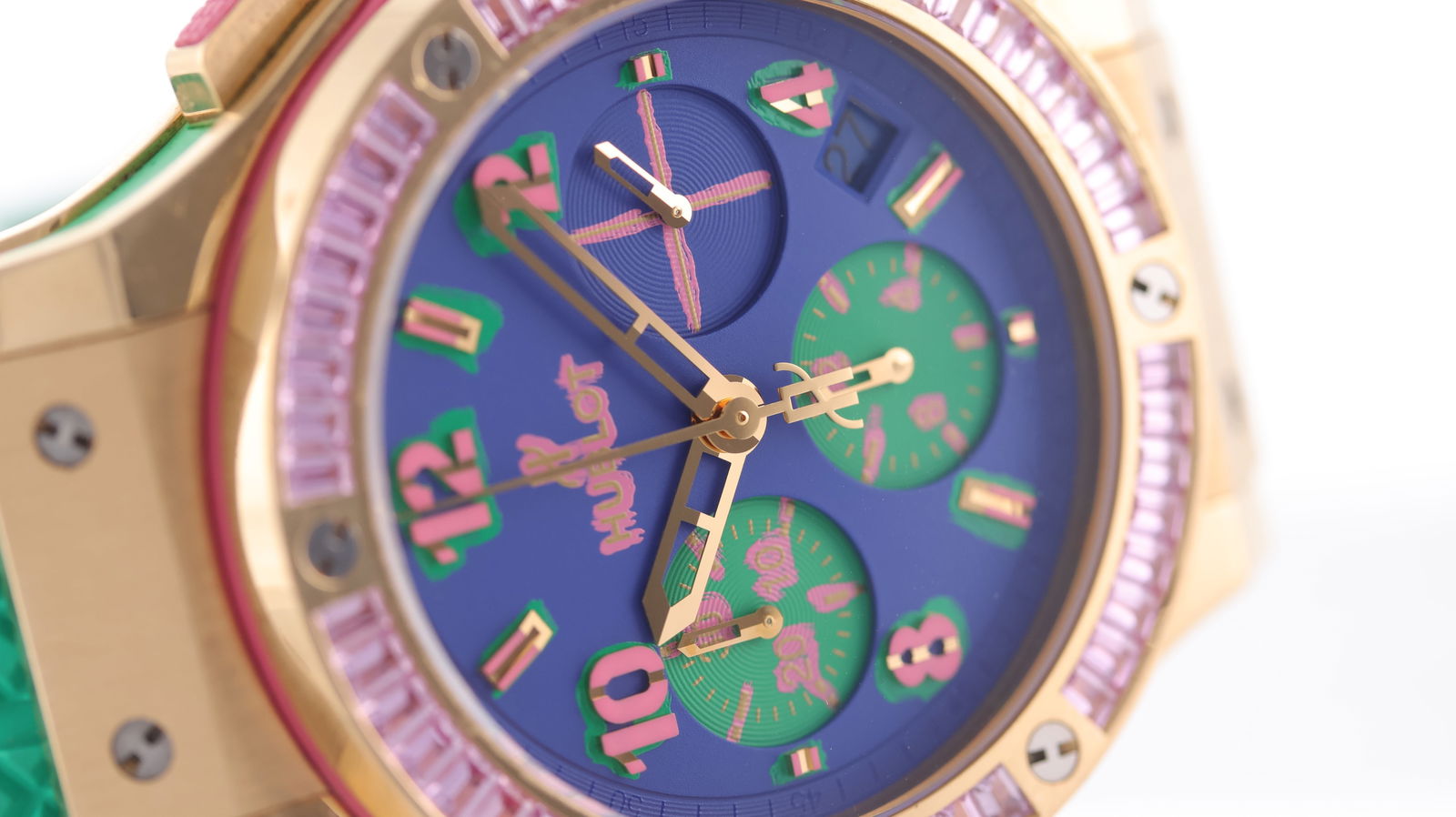 Limited Edition Hublot Big Bang Pop Art 18ct Rose Gold of 200 Pieces Ref 341.VP.5199.LR.1933.POP14 w - 8