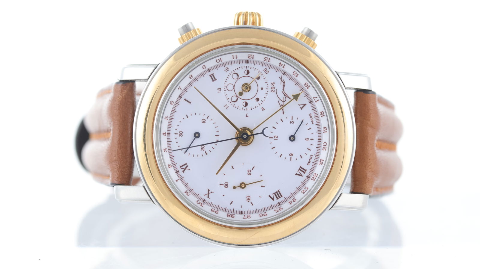 Le Guet Moonphase Chronograph Ref 2690 (1 of 5)