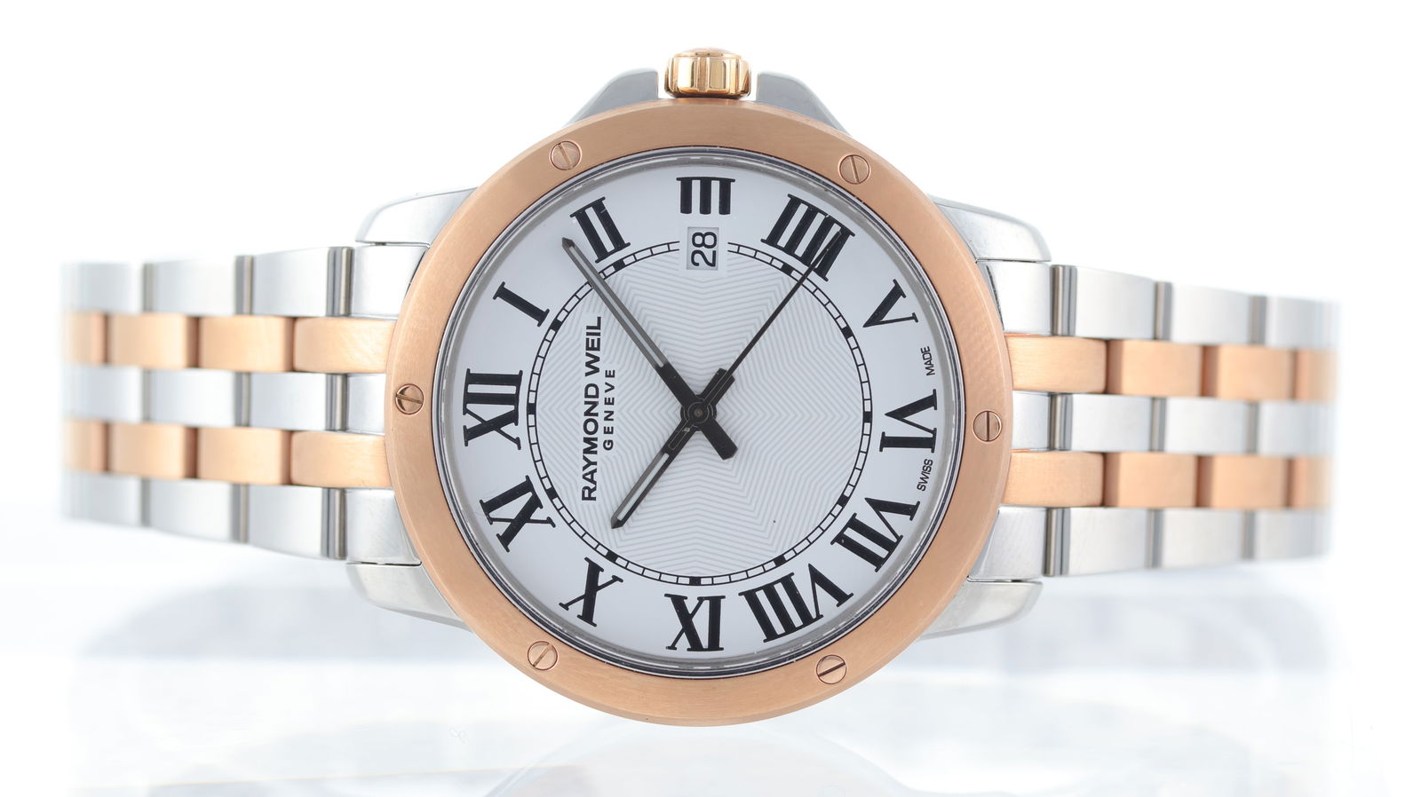 Raymond Weil Tango Ref 5591: Brand: Raymond Weil Model Name: Tango Reference: 5591 Movement type: Quartz Dial shape: Circular Dial colour: White