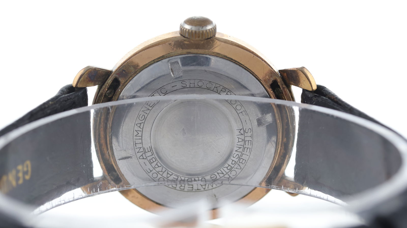 Vintage Parat Stone Set Dial Dress Watch - 3