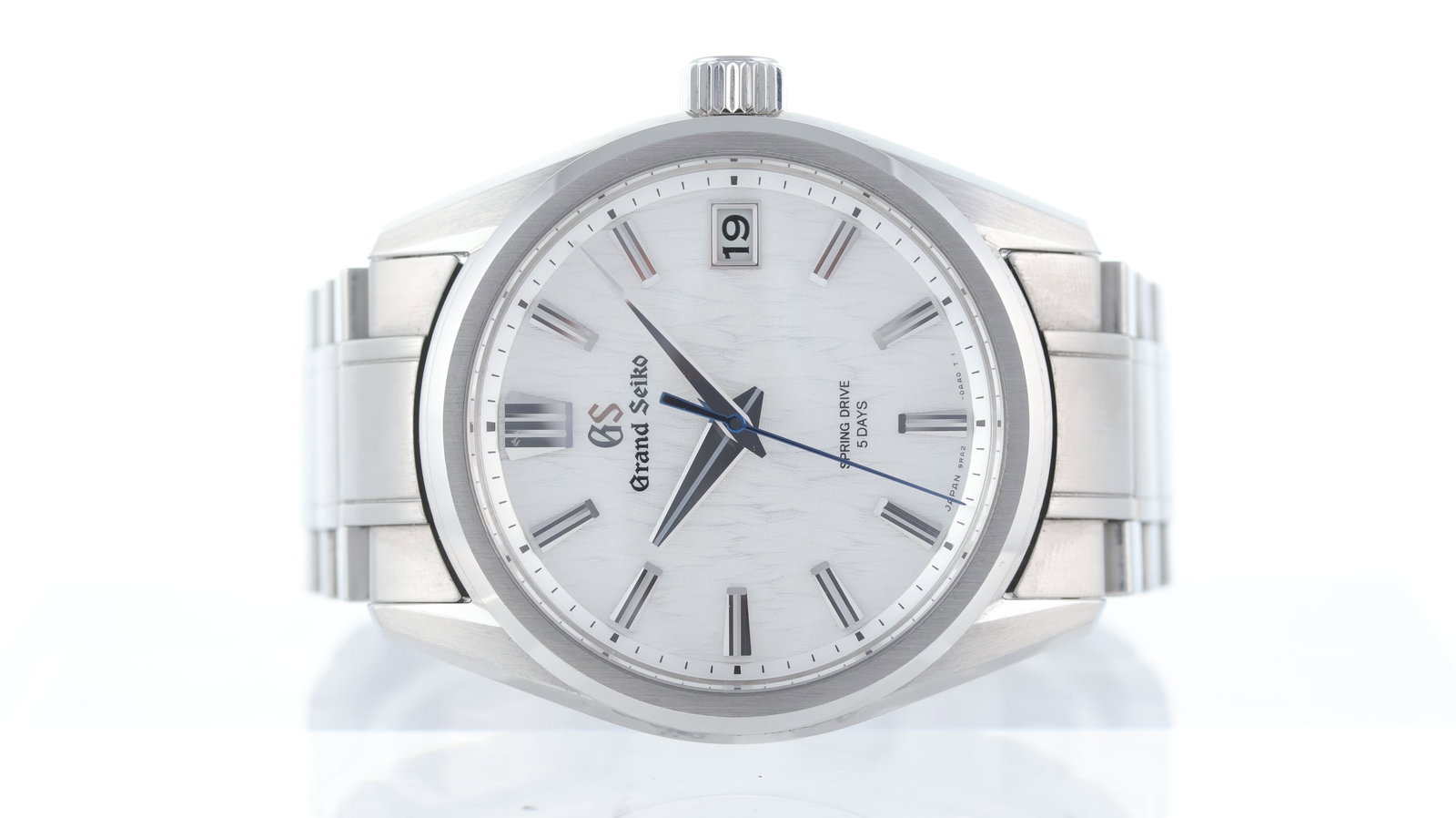 Grand Seiko Spring Drive 'White Birch' Ref SLGA009G with Box and Papers 2023: Brand: Grand Seiko Model Name: Spring Drive Reference: SLGA009G Movement type: Automatic Movement calibre: Grand Seiko 9RA2 Year: 2023 Box: Full Box Papers: Full Set Papers Dial shape: Circular Dial c