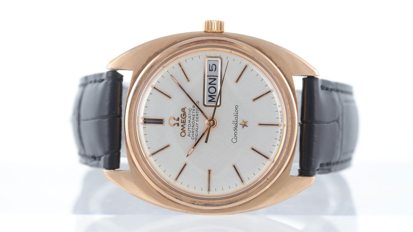 Omega Constellation Rose gold plated Ref 168.019 Circa 1969 (1 of 5)