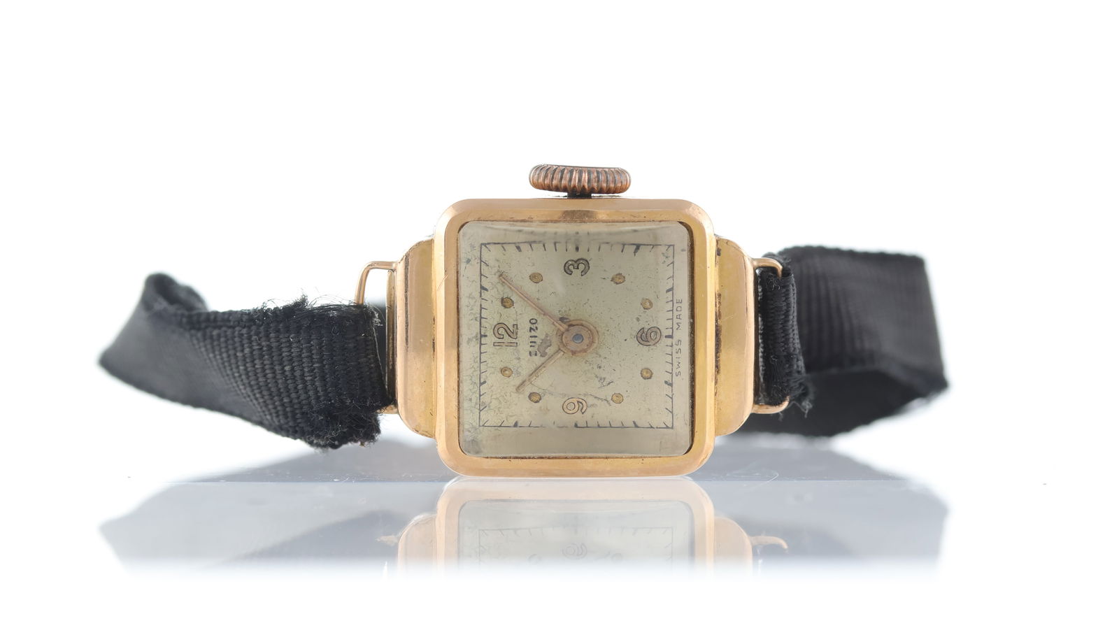 Ladies Suizo 18ct Gold Manual Wind Wristwatch (1 of 4)
