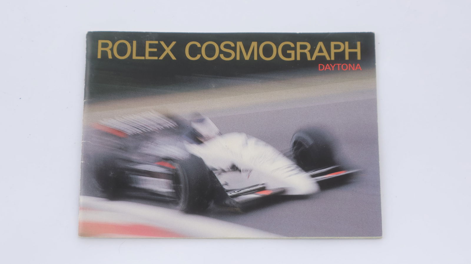Rare Rolex Cosmograph Daytona Race Car Booklet from 1990: Rare Rolex Cosmograph Daytona Race Car Booklet from 1990