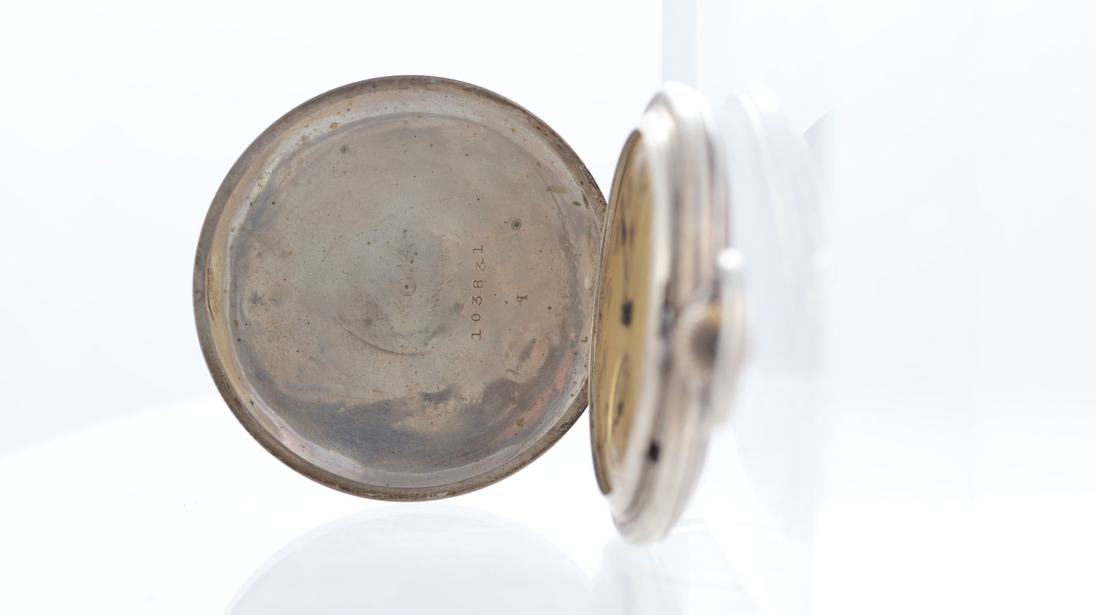 A Rare Silver Cased Foundation Era Lange & Sohne Manually Wound Pocket Watch - 2