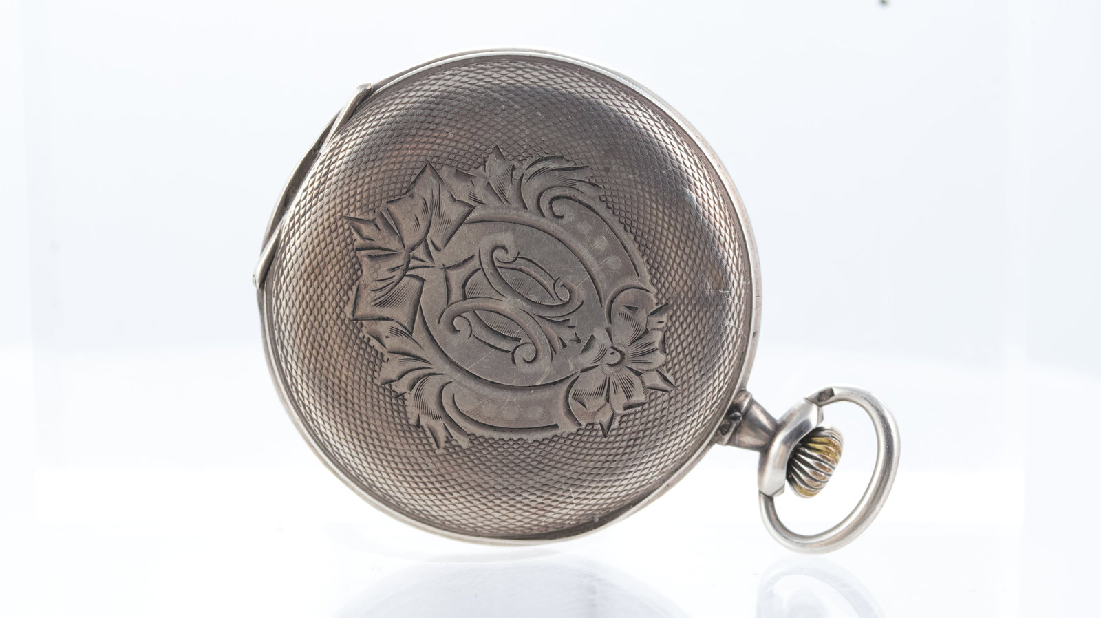 A Rare Silver Cased Foundation Era Lange & Sohne Manually Wound Pocket Watch - 4