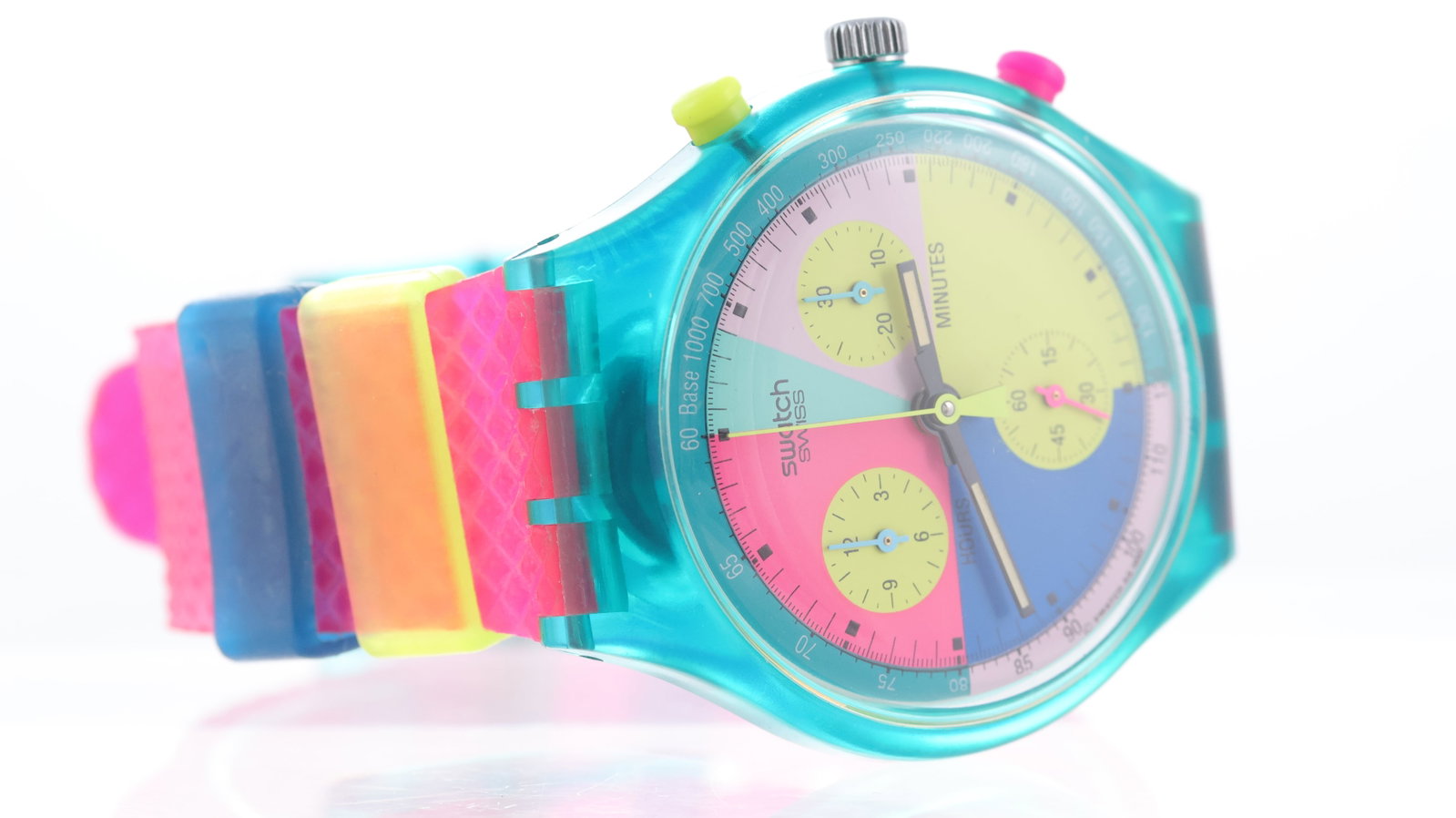 *To Be Sold Without Reserve* Swatch 'Flash Arrow' Ref SCL 100 with Box and Papers 1991 - 2