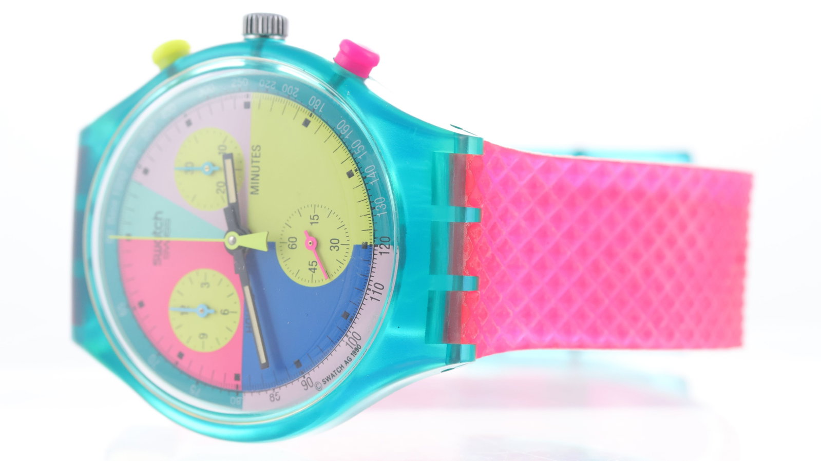 *To Be Sold Without Reserve* Swatch 'Flash Arrow' Ref SCL 100 with Box and Papers 1991 - 3