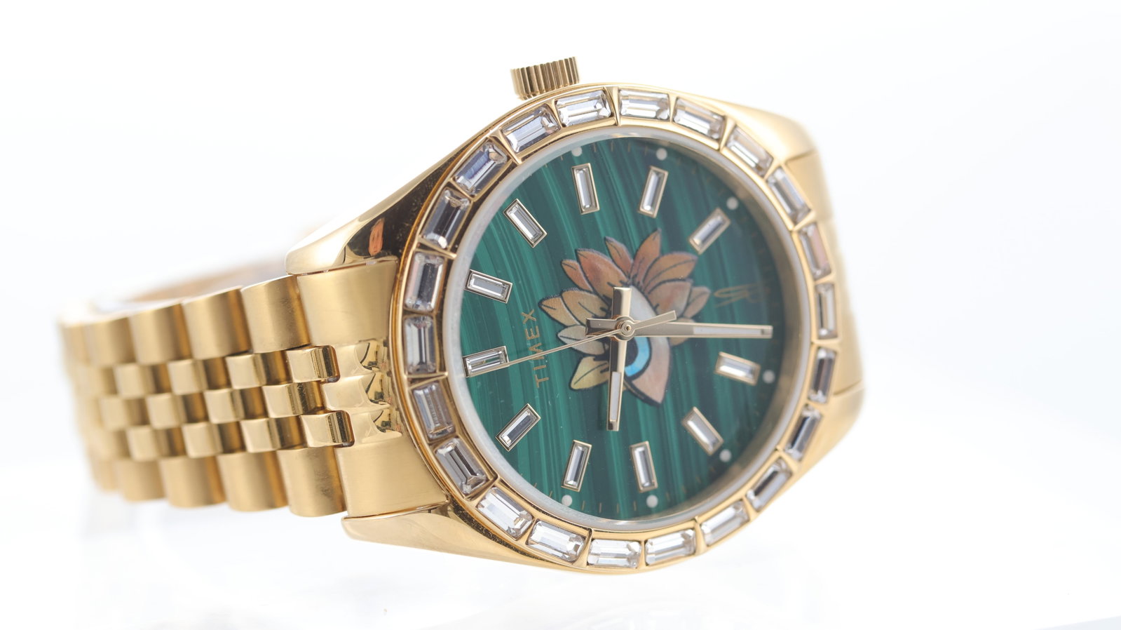 Timex Legacy X Jacquie Aiche Malachite Tribe Eye Flower with Box and Papers - 2
