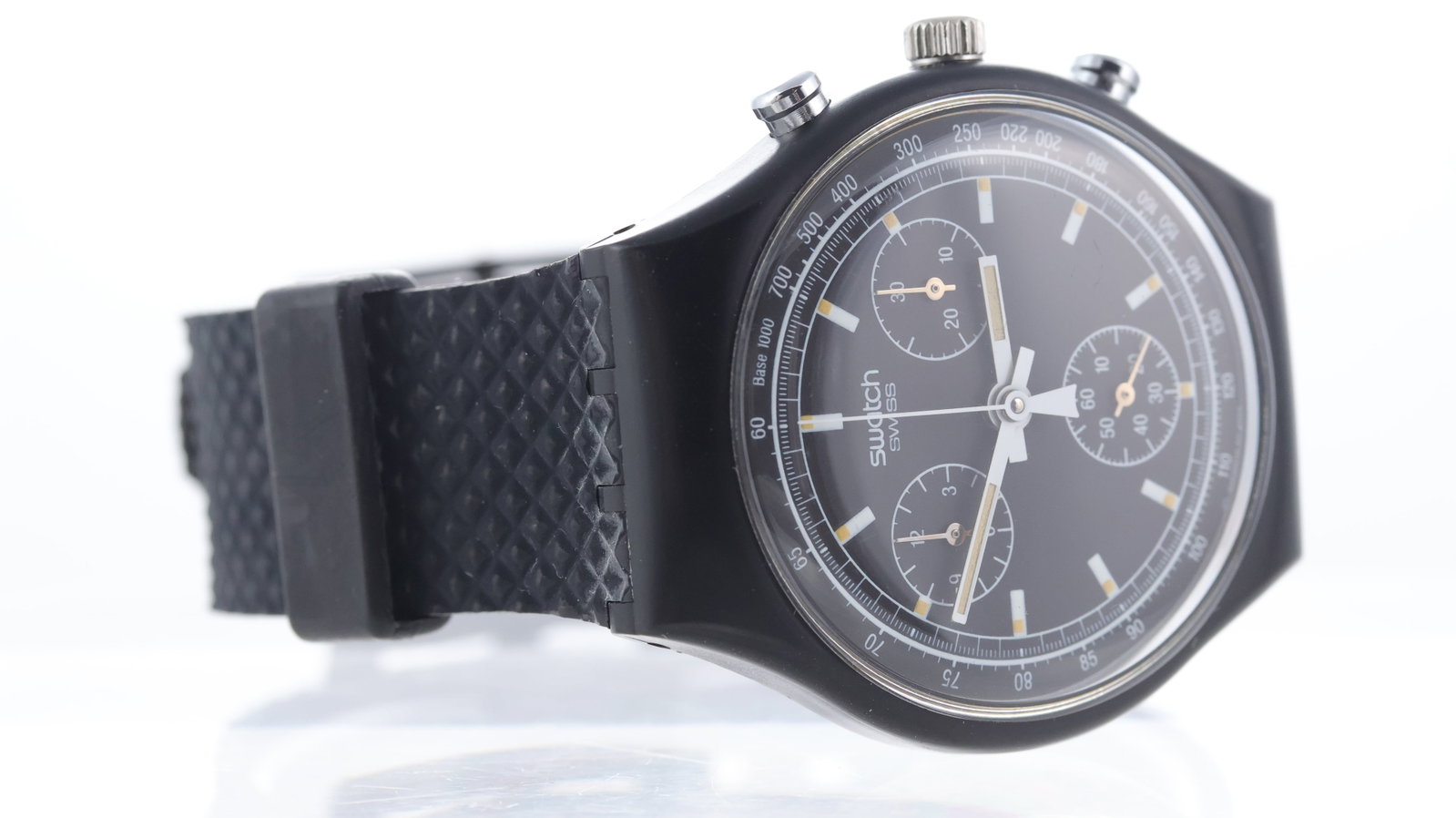 *To Be Sold Without Reserve* Swatch 'Black Friday' Ref SCB 100 with Box and Papers 1992 - 2