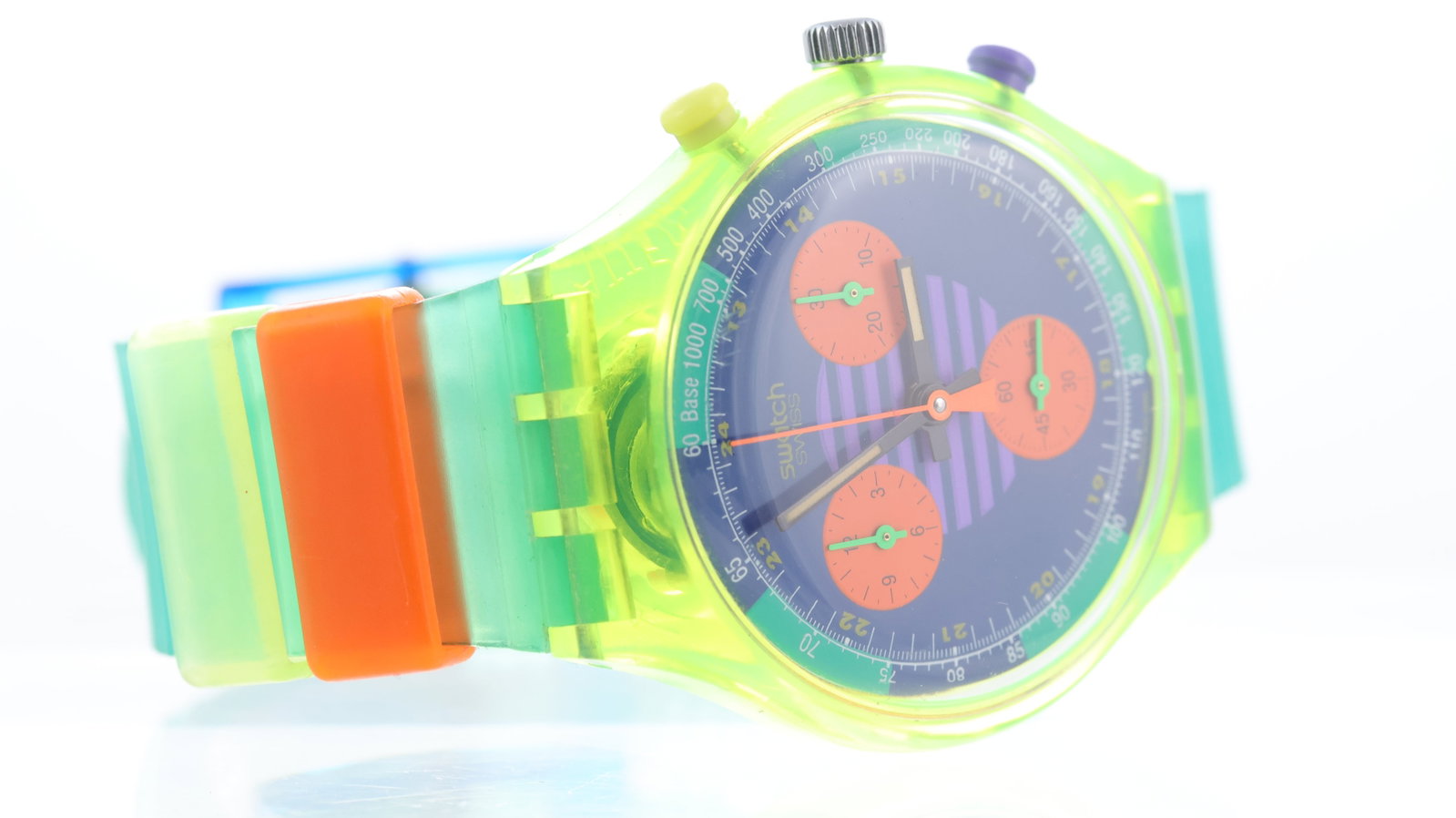 *To Be Sold Without Reserve* Swatch 'Neo Wave' Ref SCJ 100 with Box and Papers 1991 - 2