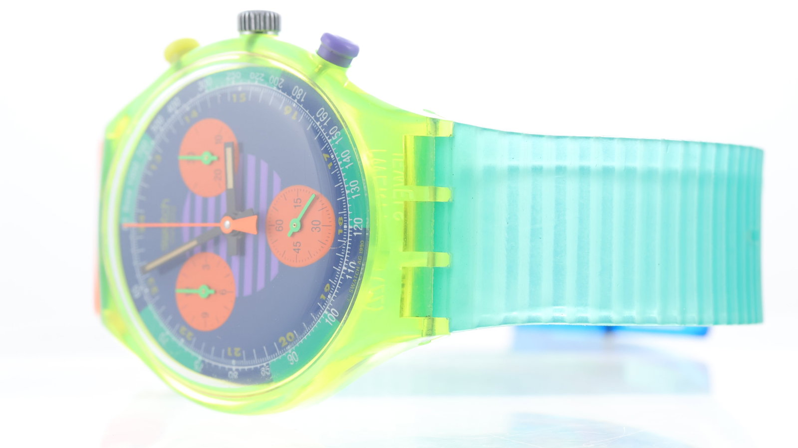*To Be Sold Without Reserve* Swatch 'Neo Wave' Ref SCJ 100 with Box and Papers 1991 - 3