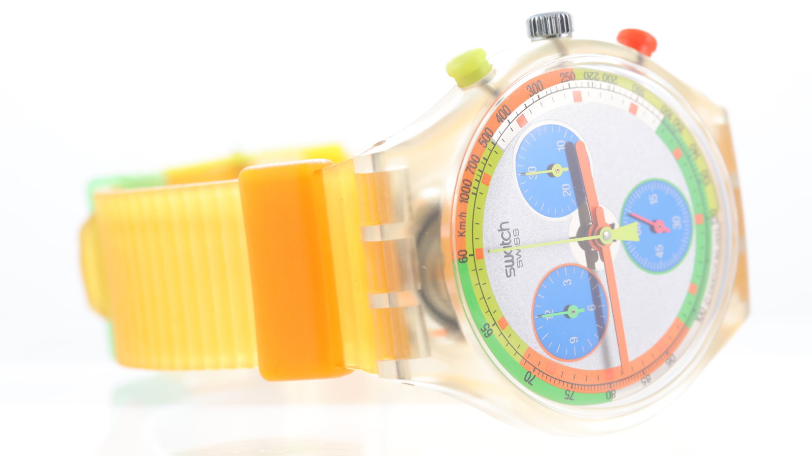 *To Be Sold Without Reserve* Swatch 'Jelly Stag' Ref SCK 104 with Box and Papers Circa 1990's - 2