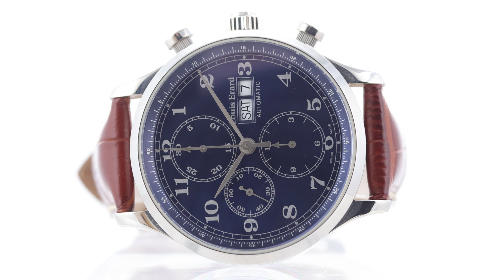 Louis Erard 1931 Chronograph Automatic Ref 225 with Box and Papers 2020 - 3