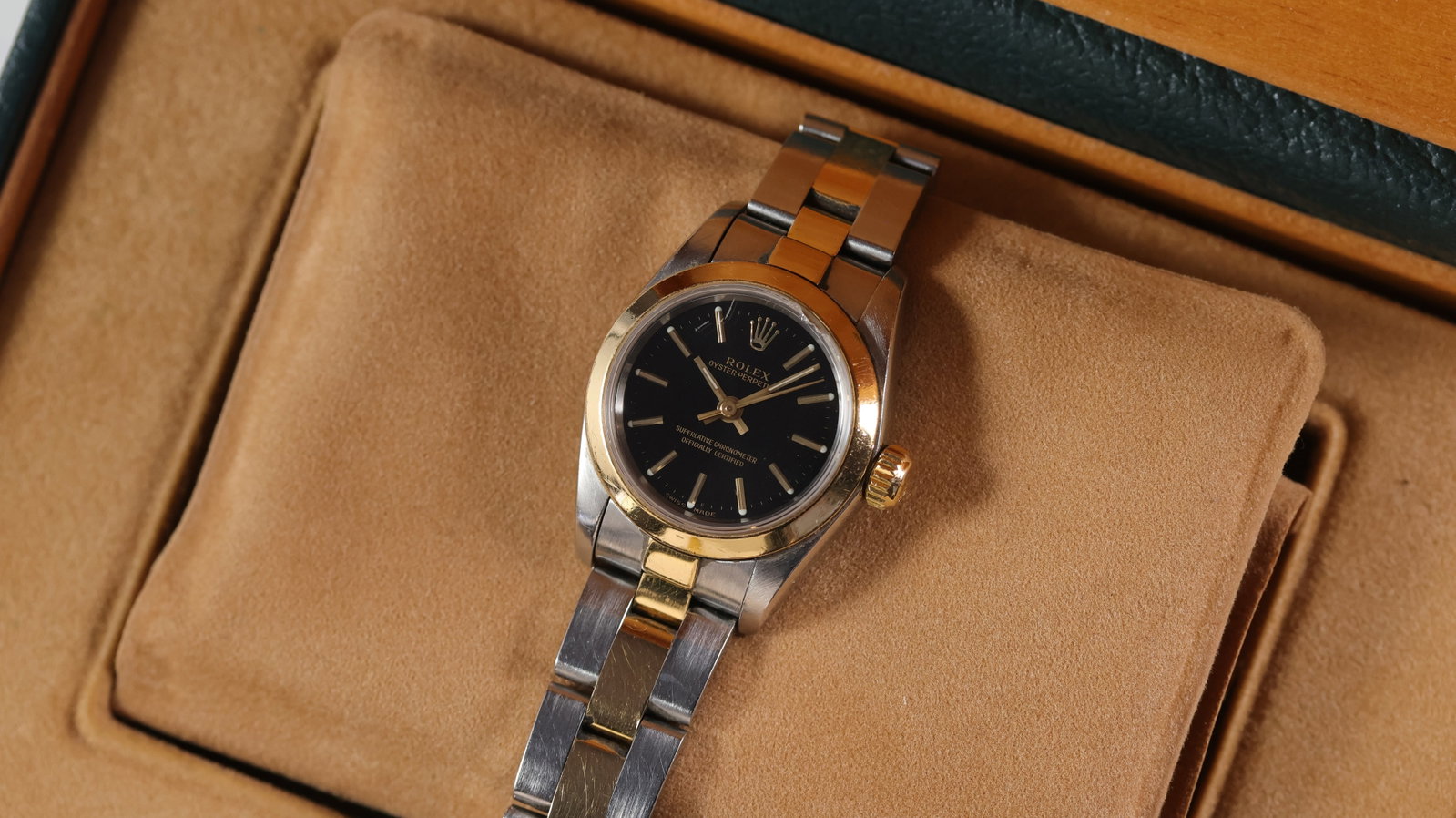 Ladies Rolex Oyster Perpetual Ref 67183 with Box 1995 (1 of 6)