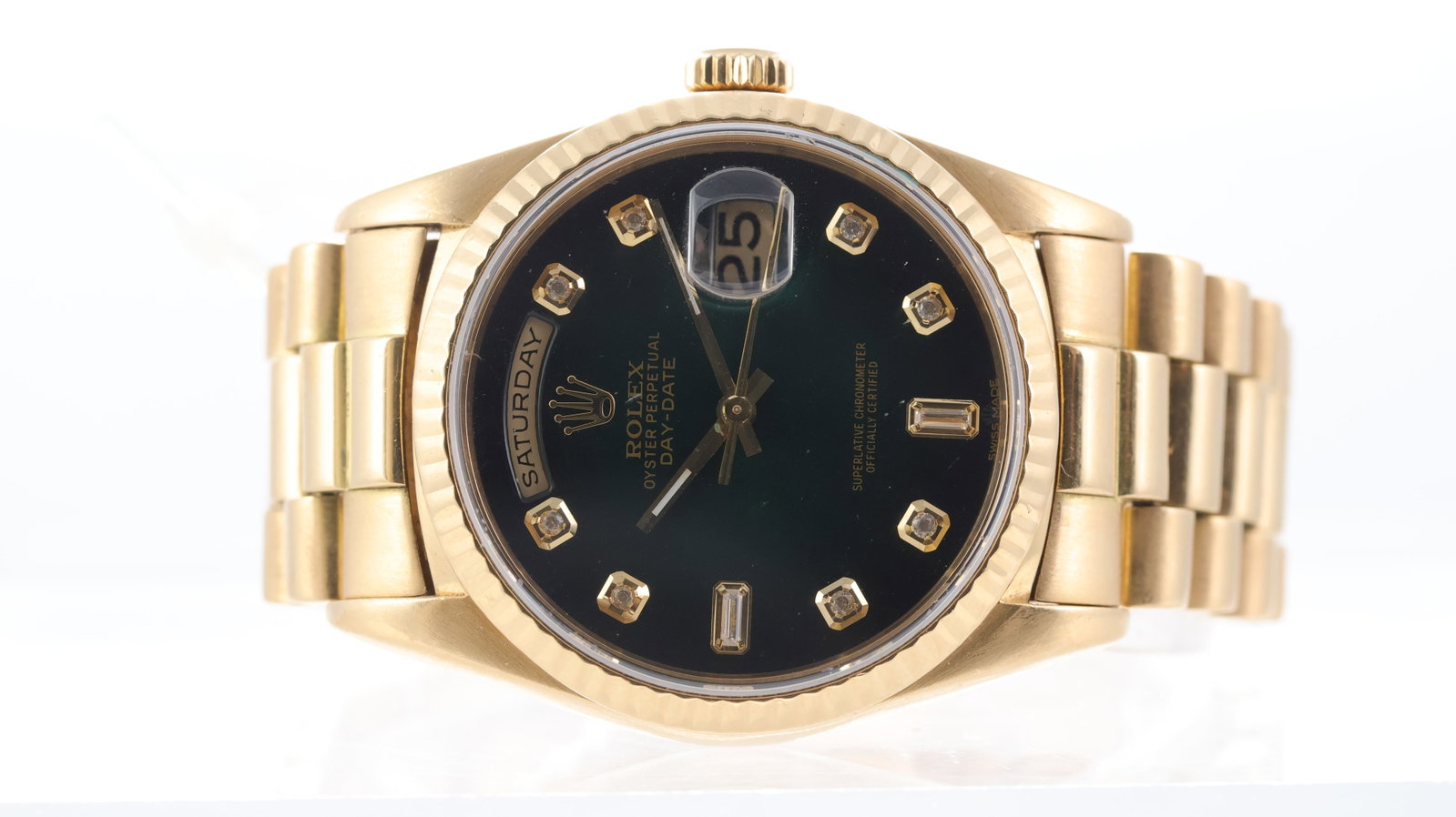 Rolex Day-Date 18ct yellow gold Ref 18238 Circa 1991 (1 of 5)