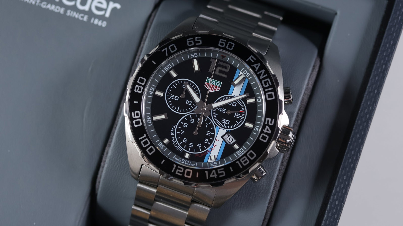 Limited Edition Tag Heuer Formula 1 'Fangio' Ref CAZ101H with Box and Papers 2017 (1 of 7)