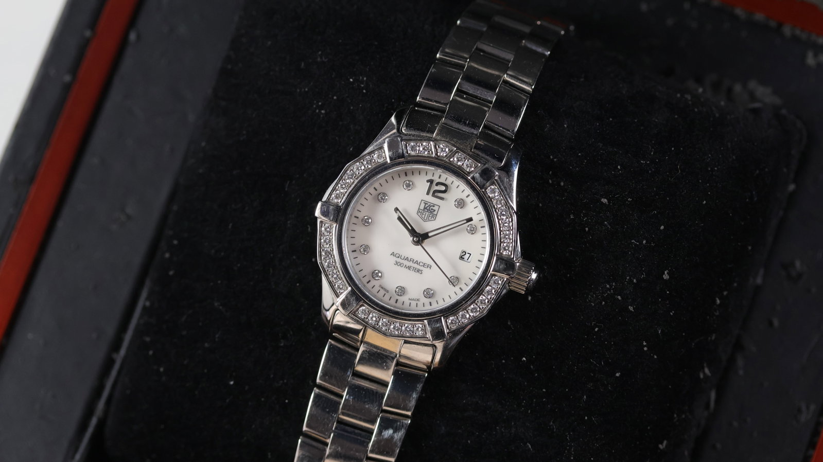 Ladies Tag Heuer Aquaracer Ref WAF1416 with Box (1 of 6)