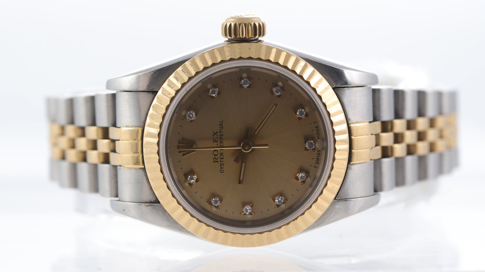 Ladies Rolex Oyster Perpetual Ref 67193 From 1989 (1 of 5)