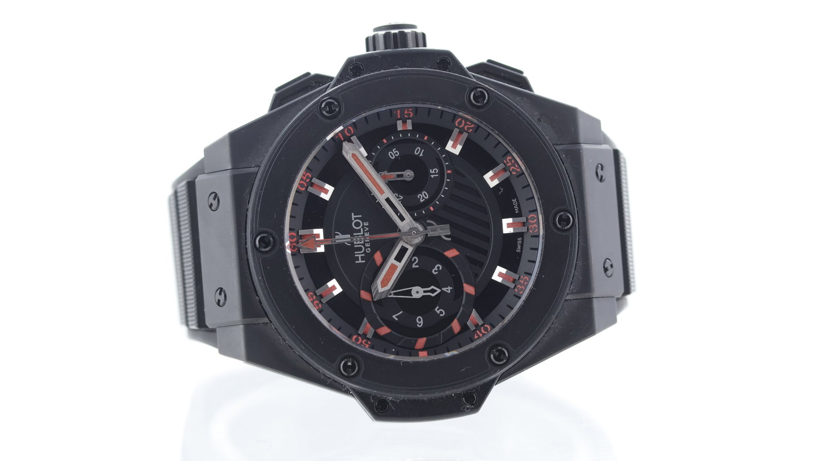 Hublot King Power Foudroyante Black Magic Ref 715.CI.1123.RX with Box and Papers 2012 (1 of 6)