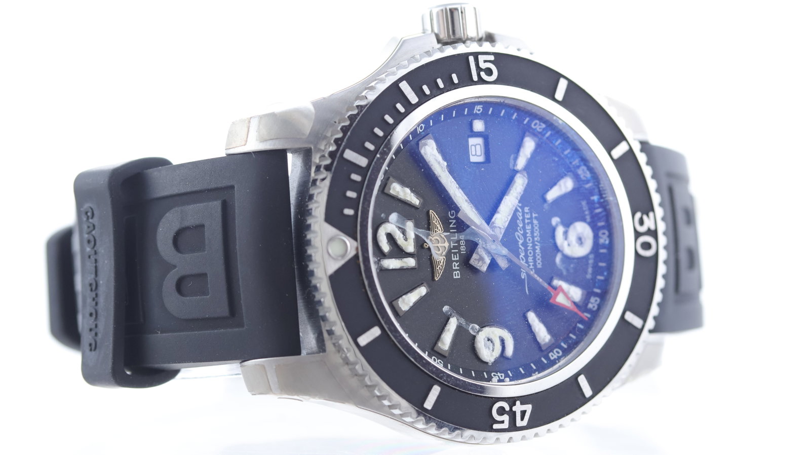 *Check Condition Report* Breitling Superocean 44 Ref A17367 with Box and Papers - 2