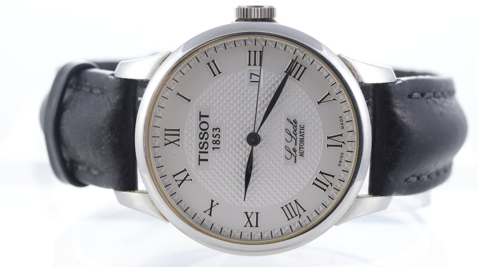 Tissot Le Locle Ref T006407B: Brand: Tissot Model Name: Le Locle Reference: T006407B Movement type: Automatic Movement calibre: Tissot Powermatic 80 Dial shape: Circular Dial colour: Silver Dial features: Textured dial with