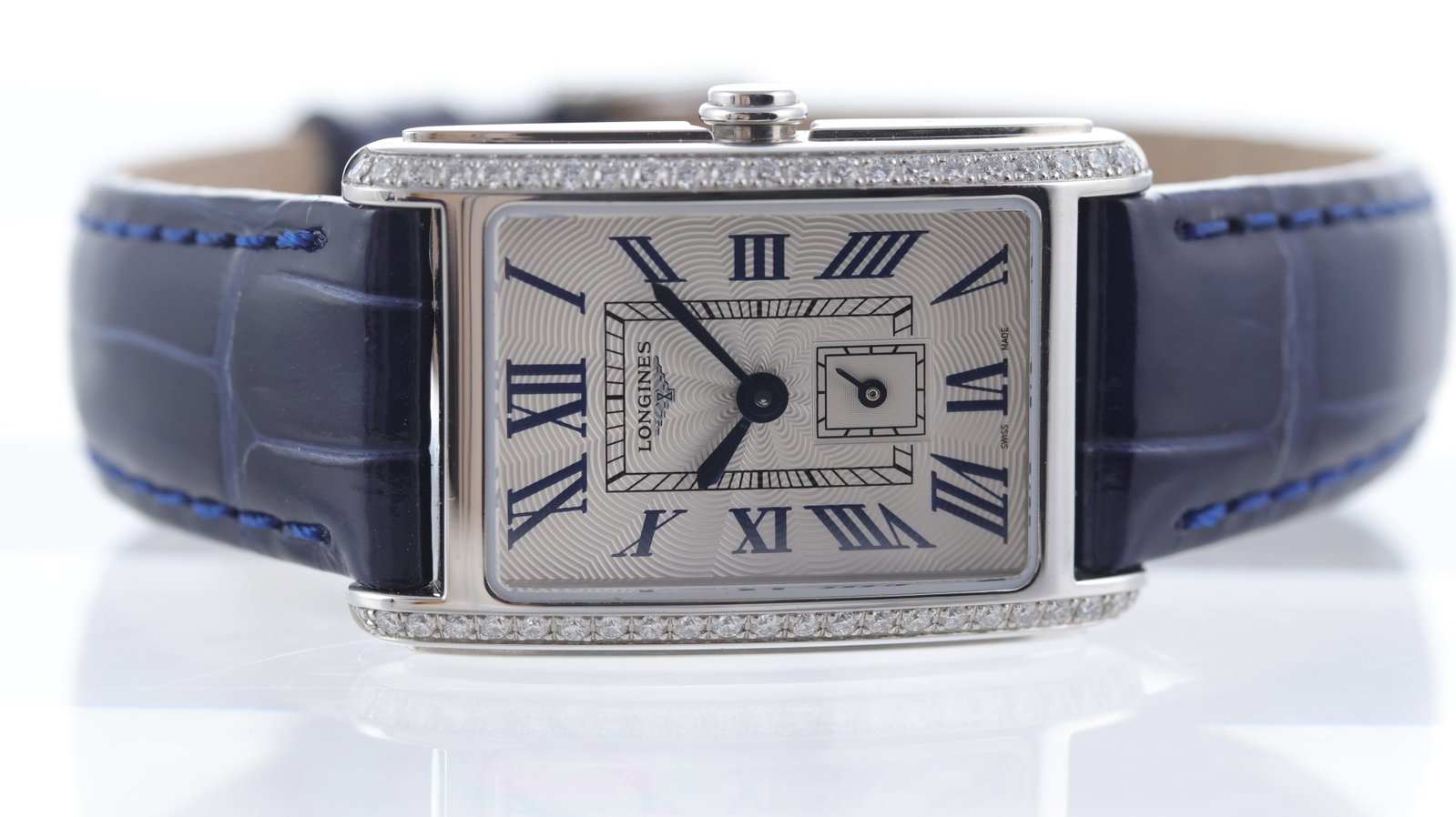 Longines Dolce Vita Ref L5.255.0: Brand: Longines Model Name: Dolce Vita Reference: L5.255.0 Movement type: Quartz Dial shape: Rectangular Dial colour: