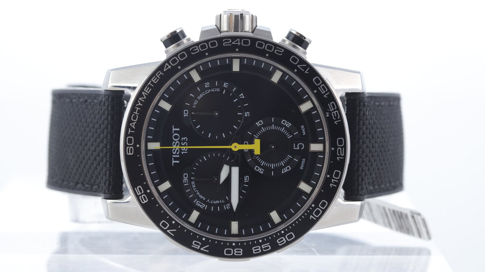 Tissot T Sport Ref T125617: Brand: Tissot Model Name: T Sport Reference: T125617 Movement type: Quartz Dial shape: Circular Dial colour: Black Dial features: Applied hour markers, three subsidiary dials, date at 6 o'clock,