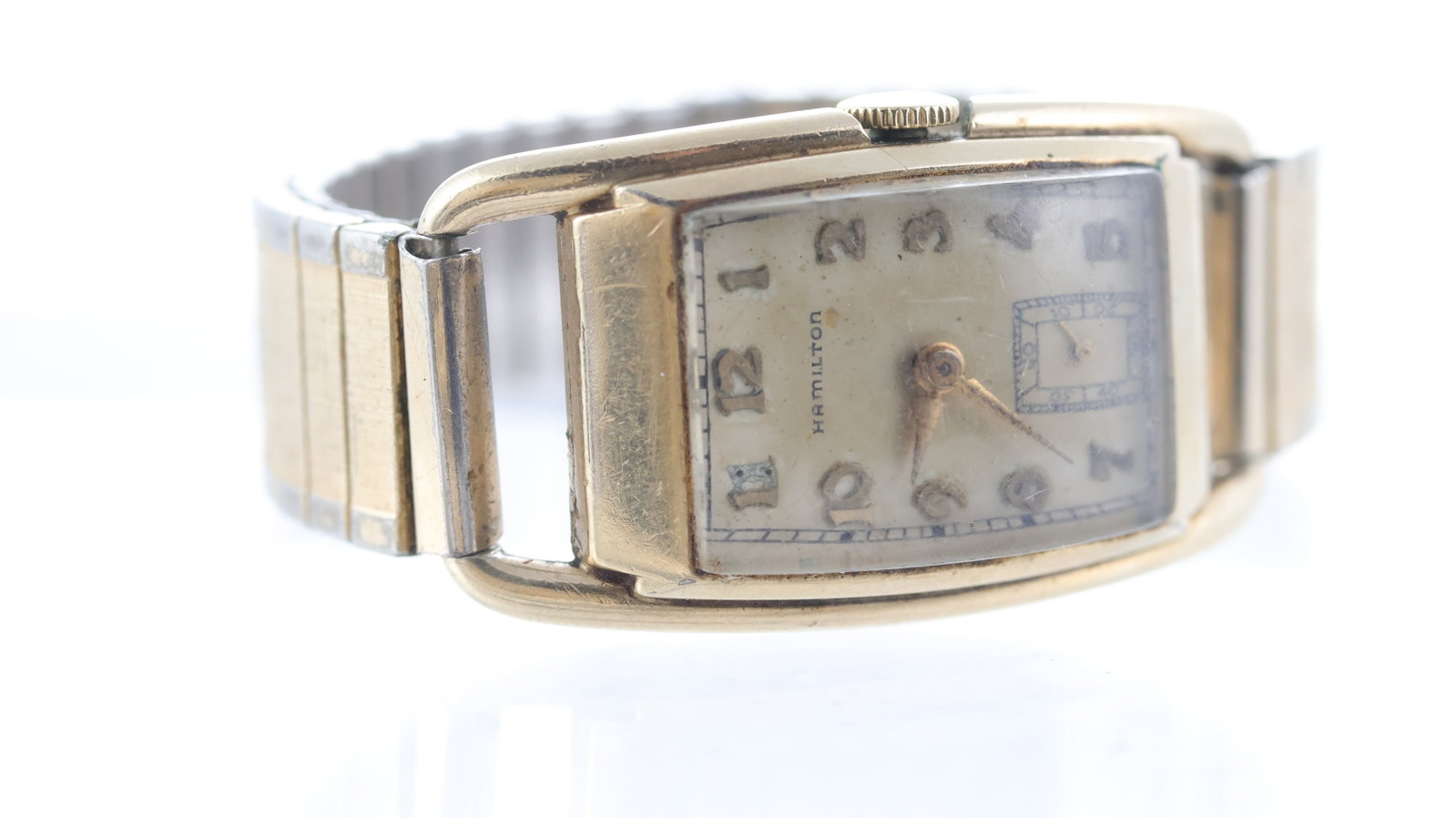 Vintage Hamilton Sutton 14k Gold Filled Manual Wind - 2