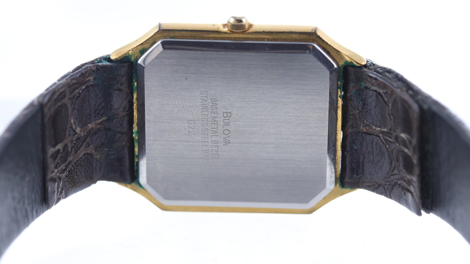 *To Be Sold Without Reserve* Vintage Bulova Art Deco 'Tank' Ref G72 Circa 1980's - 4