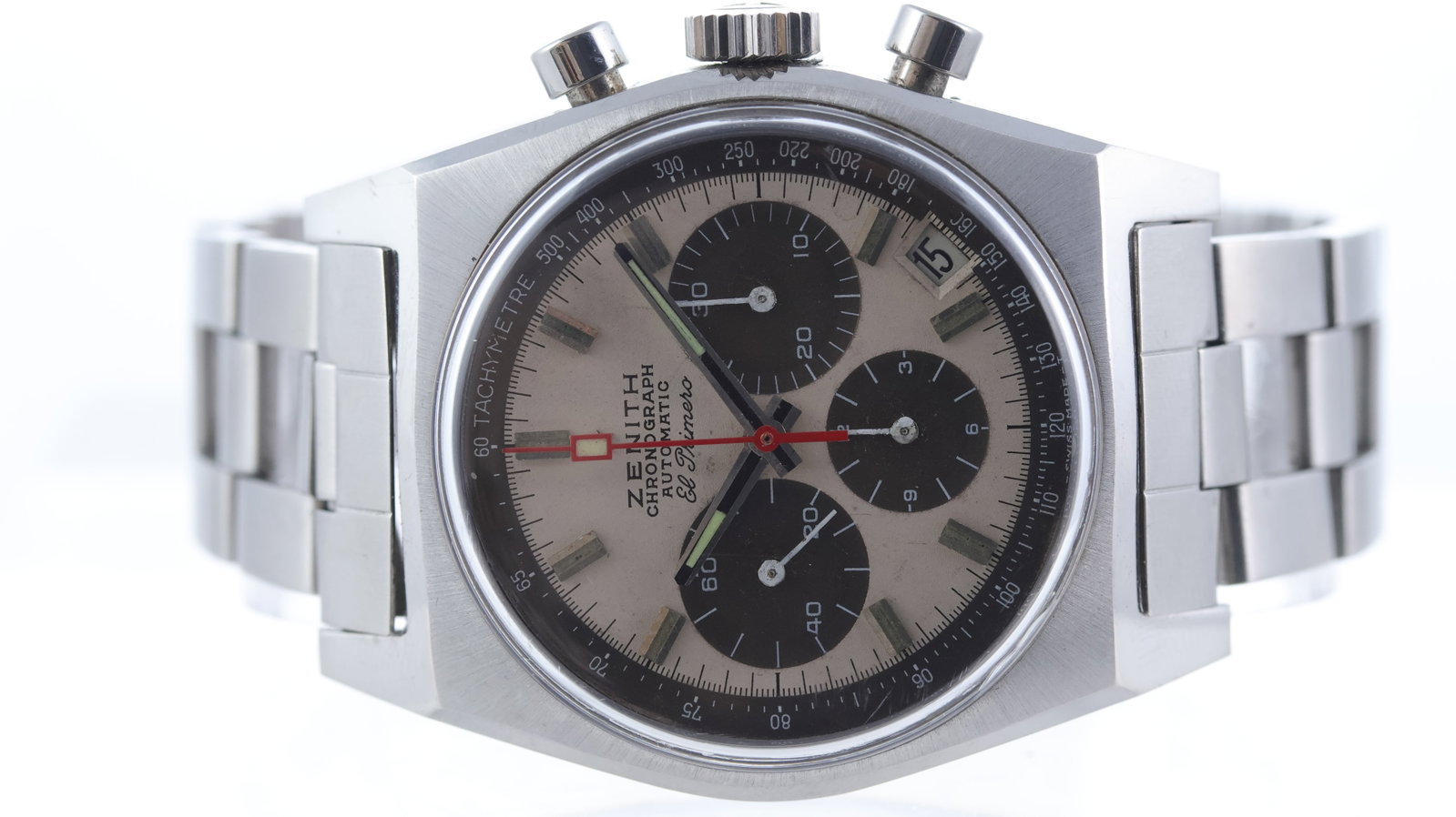 Rare Zenith El Primero Tropical Reference A384 Gay Freres Circa 1971 (1 of 5)