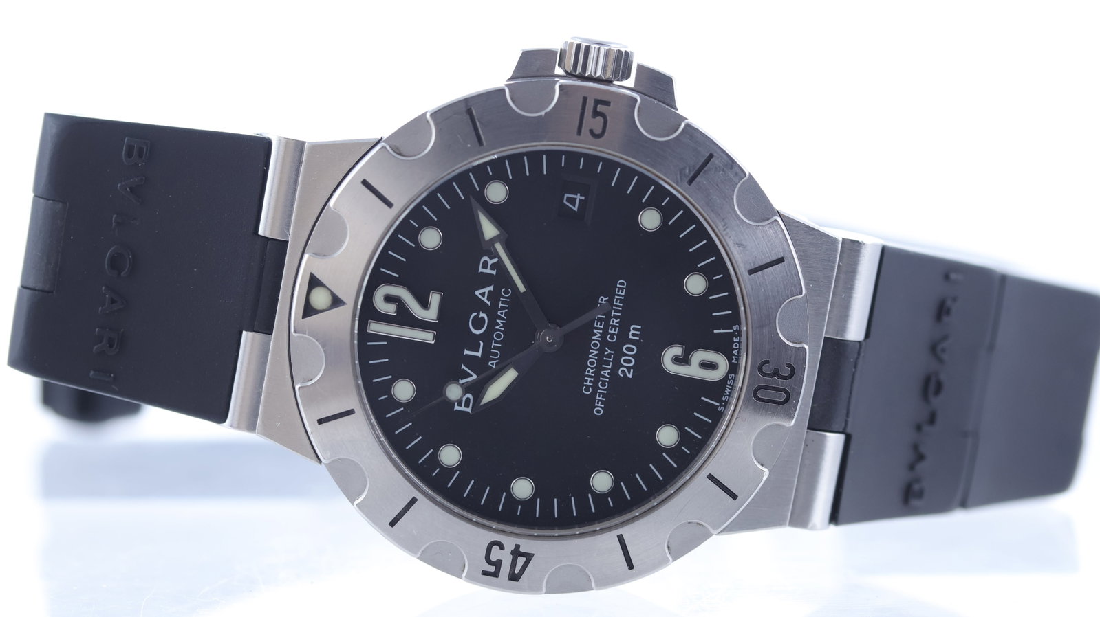 Bulgari Diagono Automatic Ref SD 38 S (1 of 6)